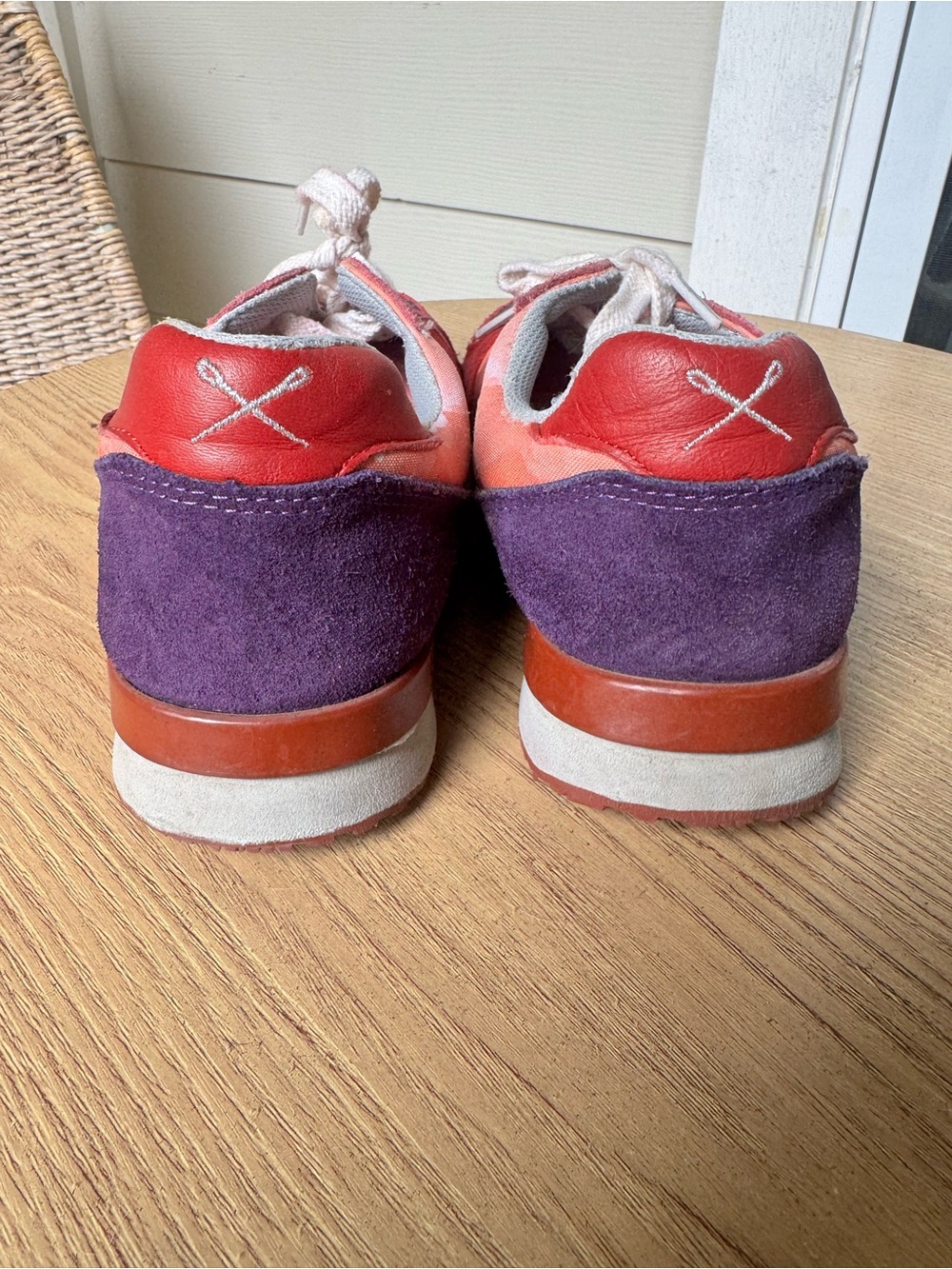 INKKAS Andes Jogger Sneakers Warm Garnet Hill Retro Colorful - Picture 9 of 11